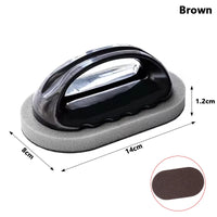 Magic Emery Sponge Brush Wipe Eraser Cleaner Kitchen Bath Rust Strong Decontamination Cleaning Tools With Handle Household Tools