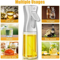 Oil Spray for Cooking - Olive Oil Dispenser Bottle Sprayer Mist-Reusable Food Grade Oil Vinegar,Spray Bottle Kitchen Accessories