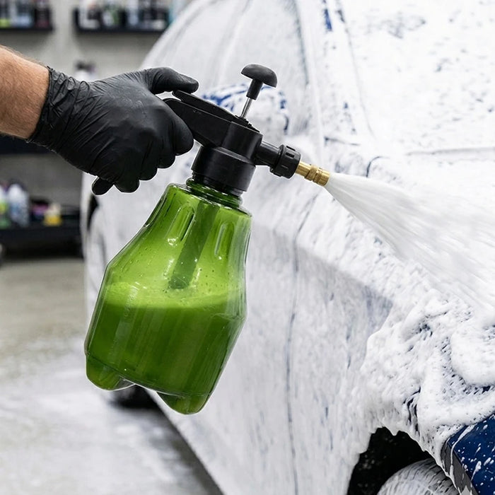 1.5L Car Wash Spray Bottle Wash Can Hand-held Car Wash Watering Car Home Gardening Air Pressure Sprayer Cleaning Tools