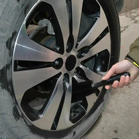 Car Wheel Cleaning Brush Profession Tire Auto Cleaning Detailing Care Wet  Dry Wheel Tire Rim Clean Brush Goods Accessory