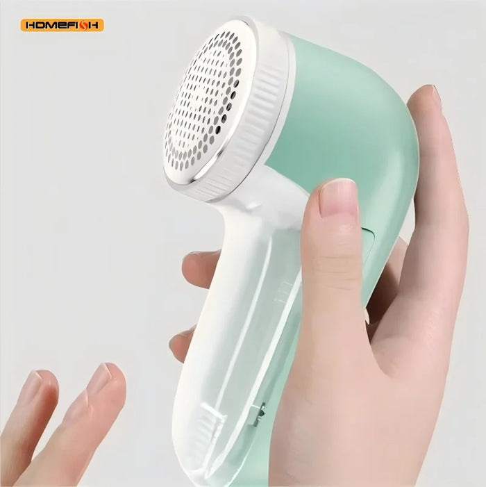 Electric Portable Fabric Lint Remover Household Clothes Shaver Professional Fuzz Trimmer with Brush Blade for Fabric Fluff Remov
