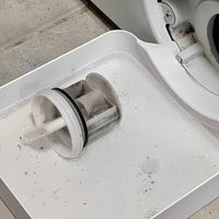 1 Washing Machine Drain Water Collection Tray, No Overflow, Lint Filter and Foreign Object Collection Drip Tray, Clean Laundry Room Water Collection Box